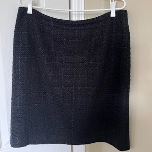 Serrani Italy Classic Style Black Skirt